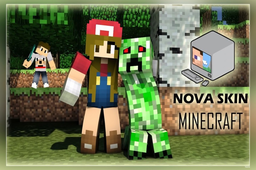 Nova Skin  Minecraft Wallpaper generator httpminecraftnovaskinme wallpapers Create awesome wallpapers with your skins  Enter the site   select a wallpaper model to start  click over the players and select your