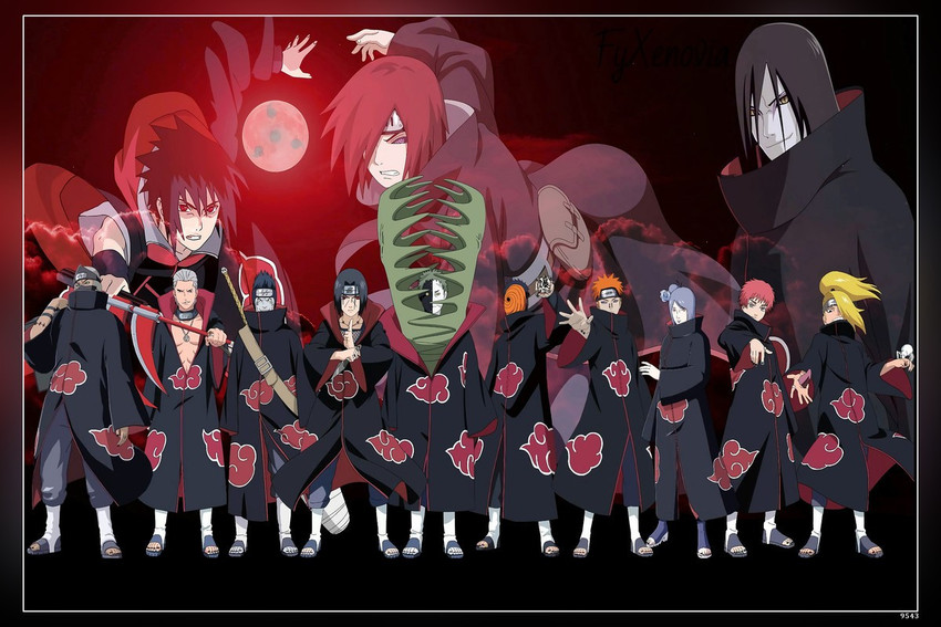 Akatsuki, Anime, Naruto