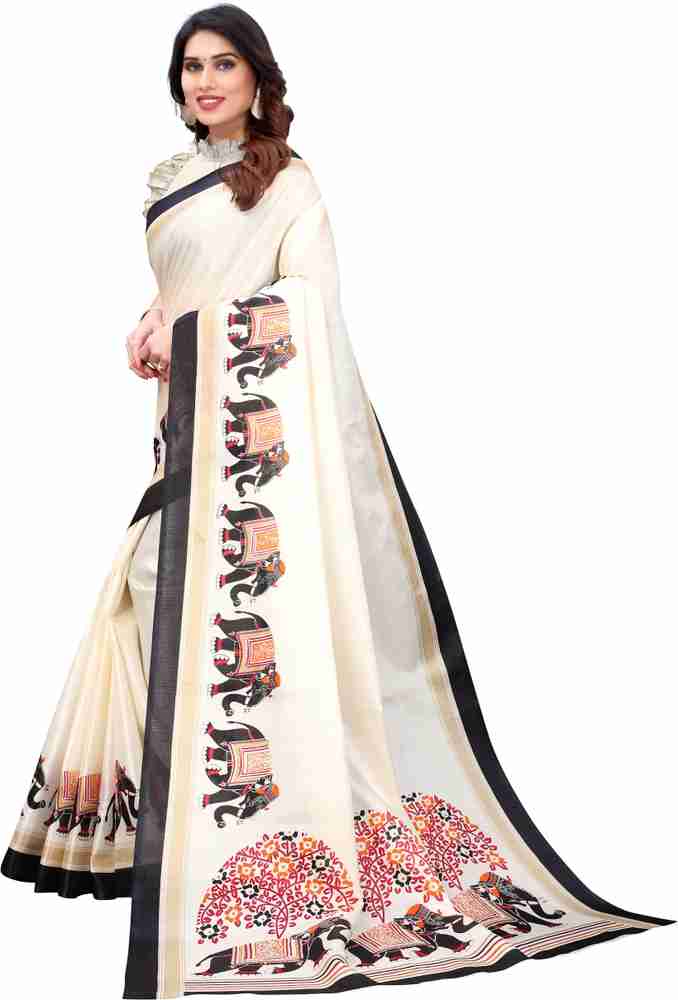Animal Print Kalamkari Pure Silk Saree Price in India - Buy Animal Print Kalamkari Pure Silk Saree online at Animal Print Kalamkari Pure Silk Saree Price in India - Buy Animal Print Kalamkari Pure Silk Saree online at
