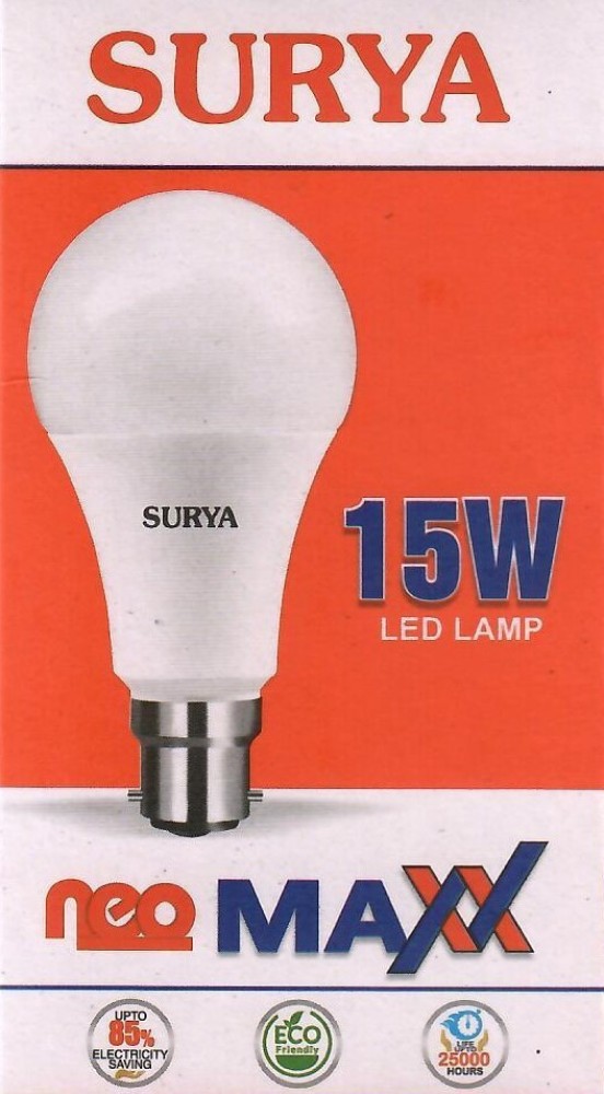 surya 15 watt led bulb