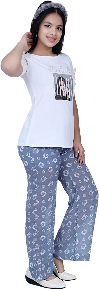 Buy Printed Cotton Ladies Sleep Dress Night Wear with Shirt and Trouser  Design18B at Lowest Price in Pakistan  Oshipk