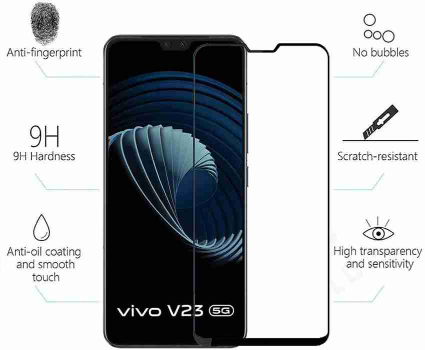 Tempered Glass Screen Protector for VIVO V11 V20/V23 Edge to Edge