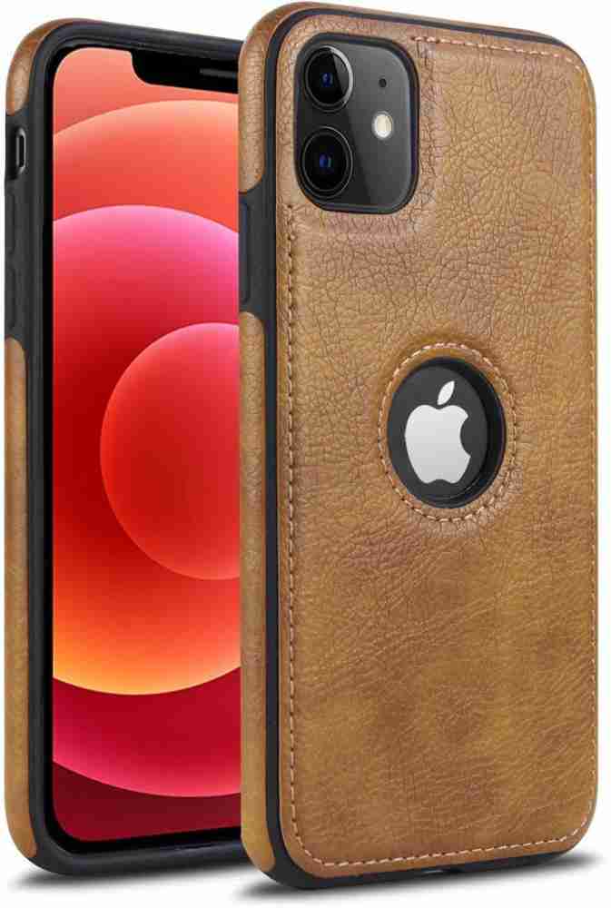 Flexible Leather Back Cover for Apple iPhone 12 Series