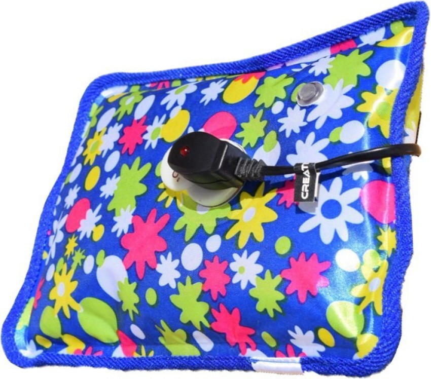 Electric Heating Gel Pad-Heat Pouch Hot Water Bottle Bag ((1 L Hot Water Bag)