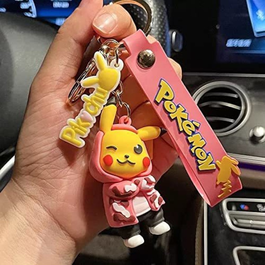 Keychain _ (Pack of 1) Bike Keychain Pikachu Keychain for kids Mens Boys  girls and all