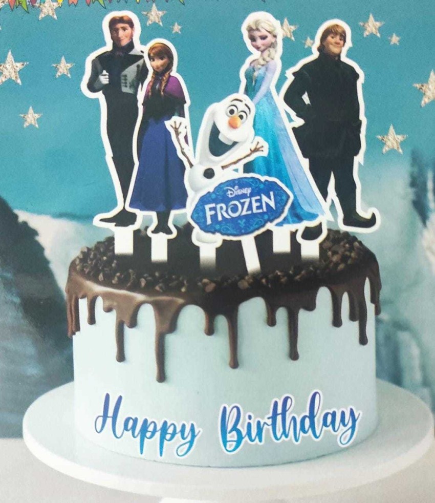 Buy 4Pcs Frozen cake topper Action Figure Toys Premium Frozen Cake Toppers  Frozen cake decorations and Party Favors for Frozen party supplier birthday  Online at desertcartParaguay