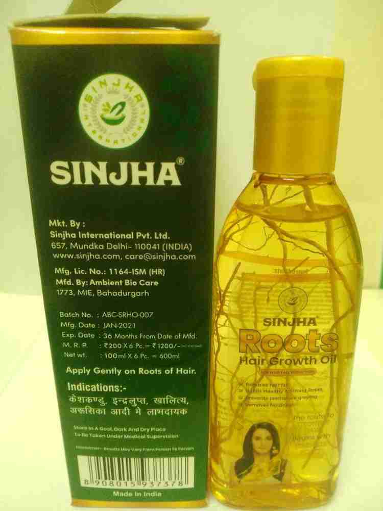 SINJHA HAIR ROOTS GROWTH OIL Hair Oil Price in India - Buy SINJHA HAIR ROOTS GROWTH OIL Hair Oil online at SINJHA HAIR ROOTS GROWTH OIL Hair Oil Price in India - Buy SINJHA HAIR ROOTS GROWTH OIL Hair Oil online at