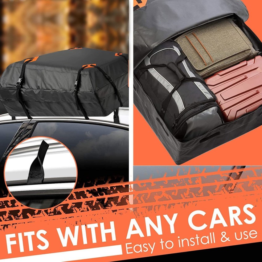 Manfiter Roof Cargo Carrier Bag 20 Cubic Feet Heavy India  Ubuy