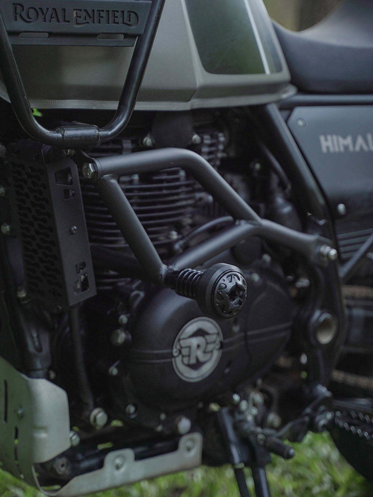 ZANA Royal Enfield Himalayan Engine Guard With Sliders