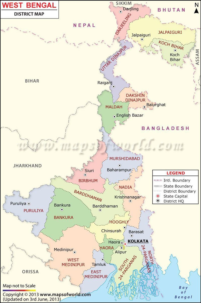 Bangal Map