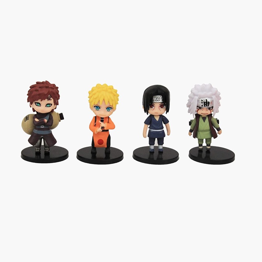 Set of 11 Naruto Akatsuki Anime Figures 68 cm for Car Dashboard Cake  Decoration Office Desk and Study Table Multicolor