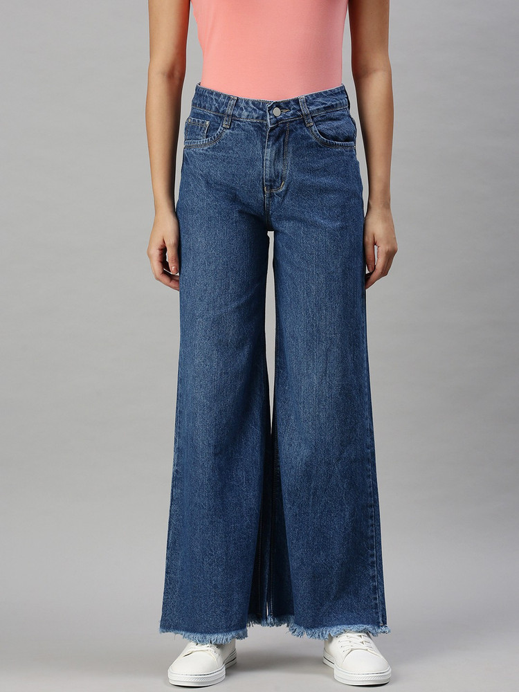 Showoff Flared Women Blue Jeans - Buy 
