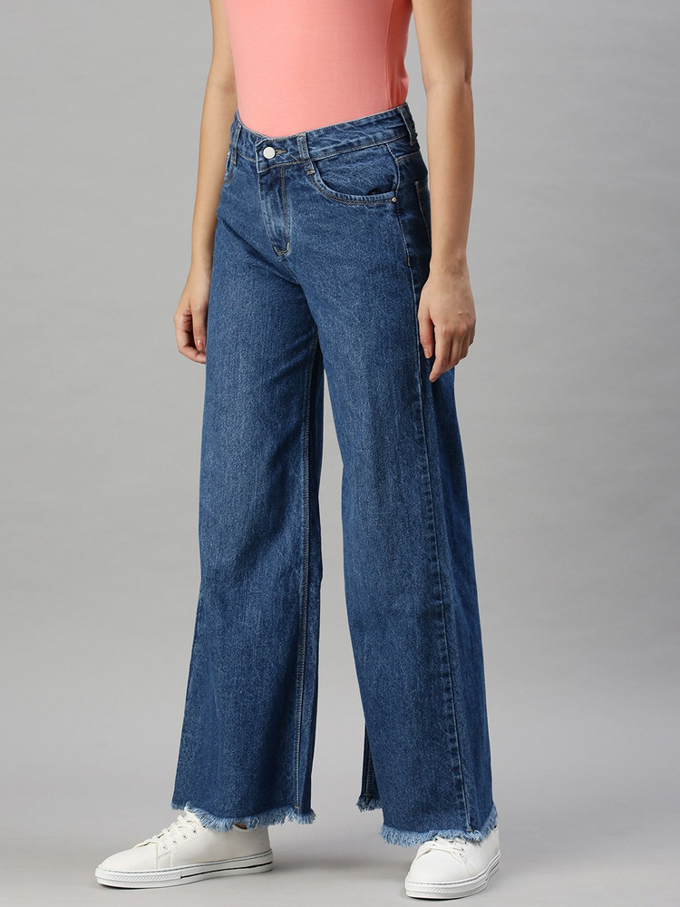 Showoff Flared Women Blue Jeans - Buy 