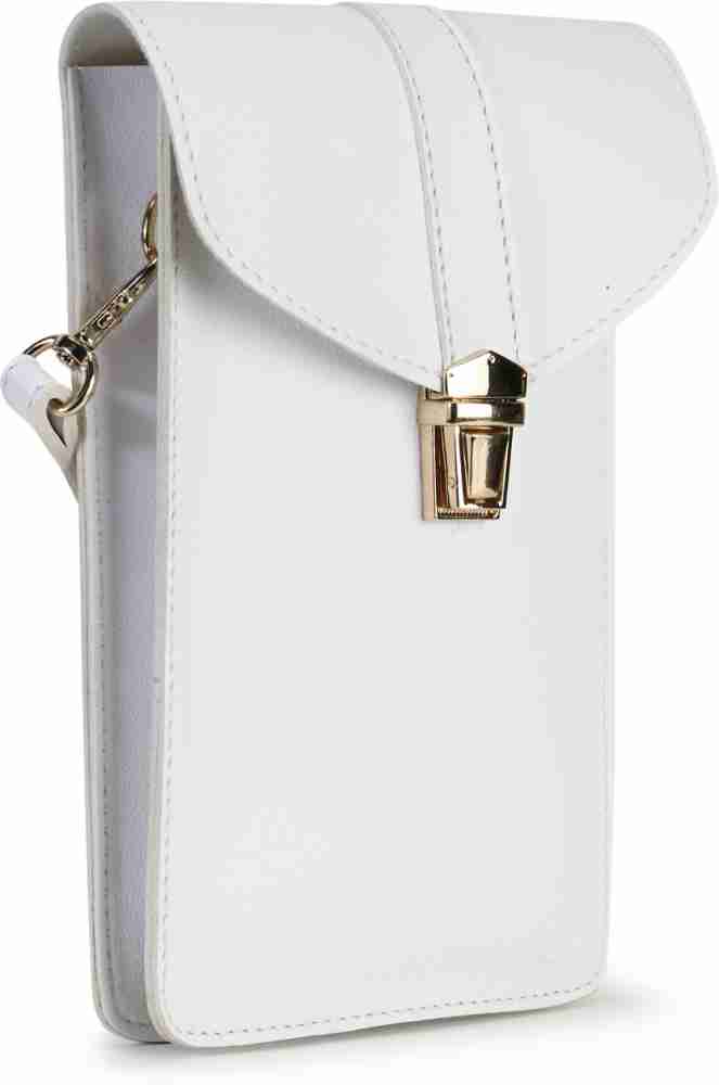 White Leather Crossbody Bags