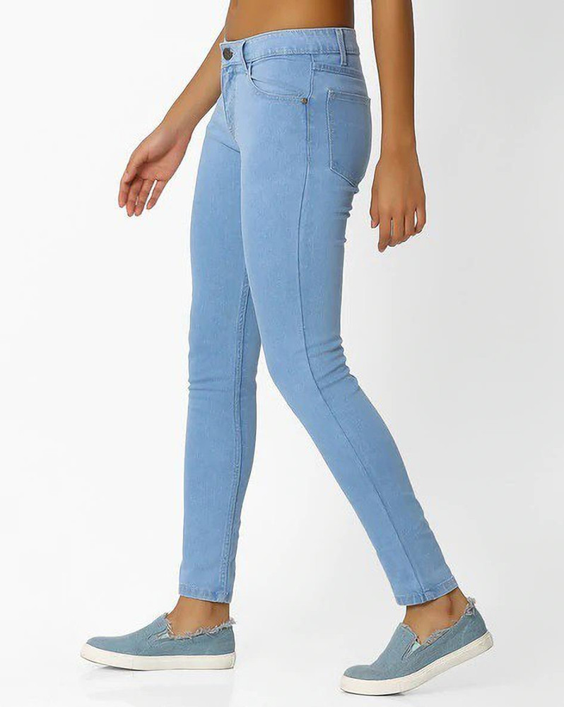 Buy dnmx Skinny Women Black Jeans 