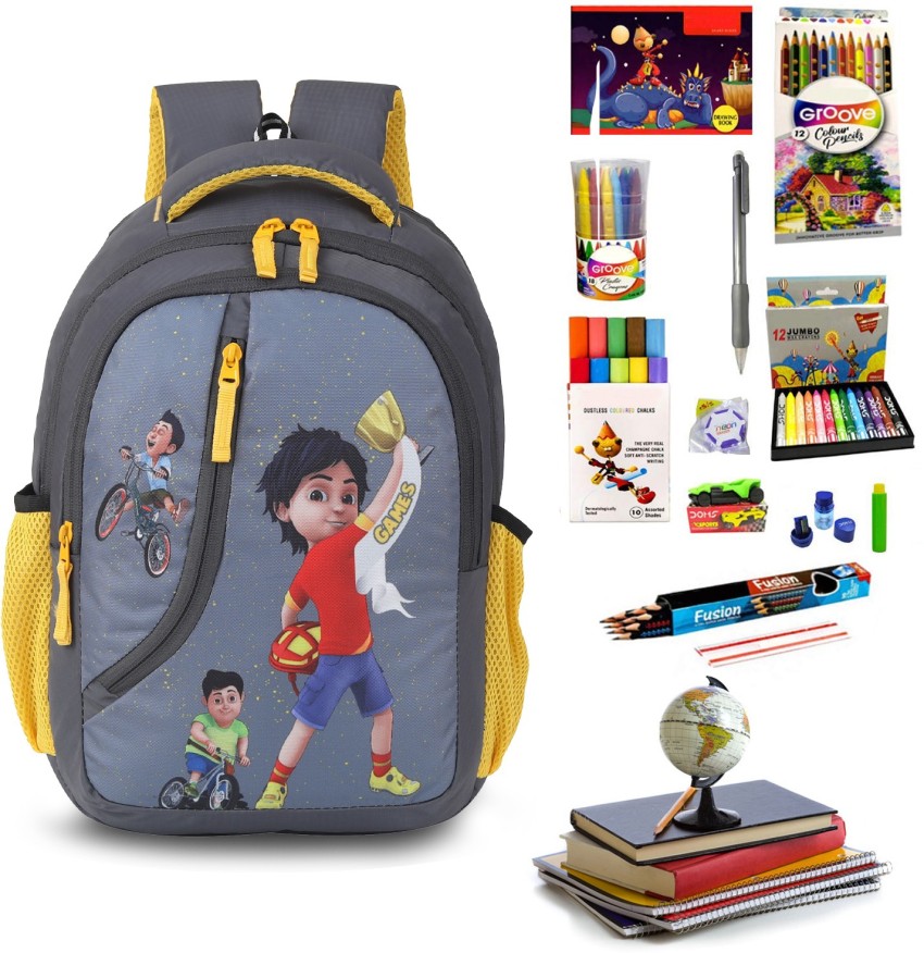 Flipkartcom  deltin top trend Medium 30 L Backpack SHIVA BOYS SCHOOL BAG  FOR LKGUKG1st std Waterproof Backpack  Backpack