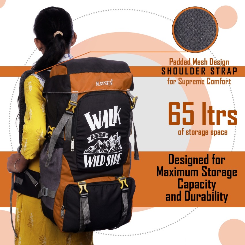 Matsun Travel bag trekking bag mountaineering bag Rucksack - 55 L