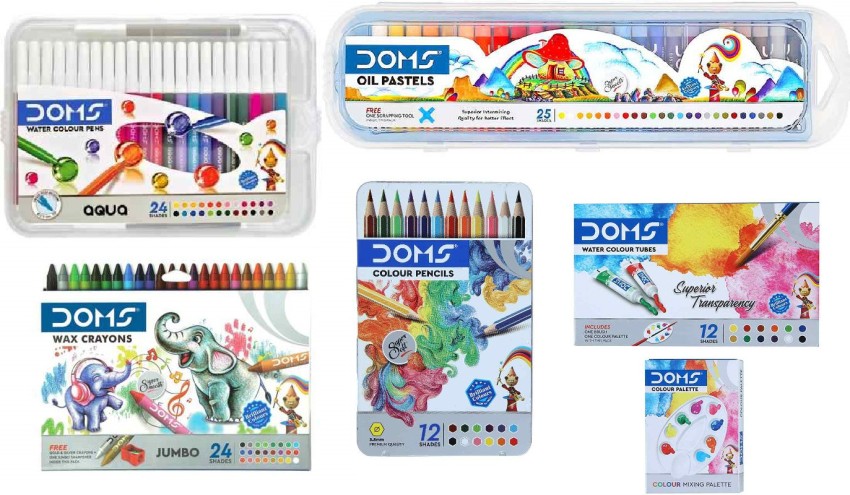 DOMS Water Colour & Utility Complete Painting Kit