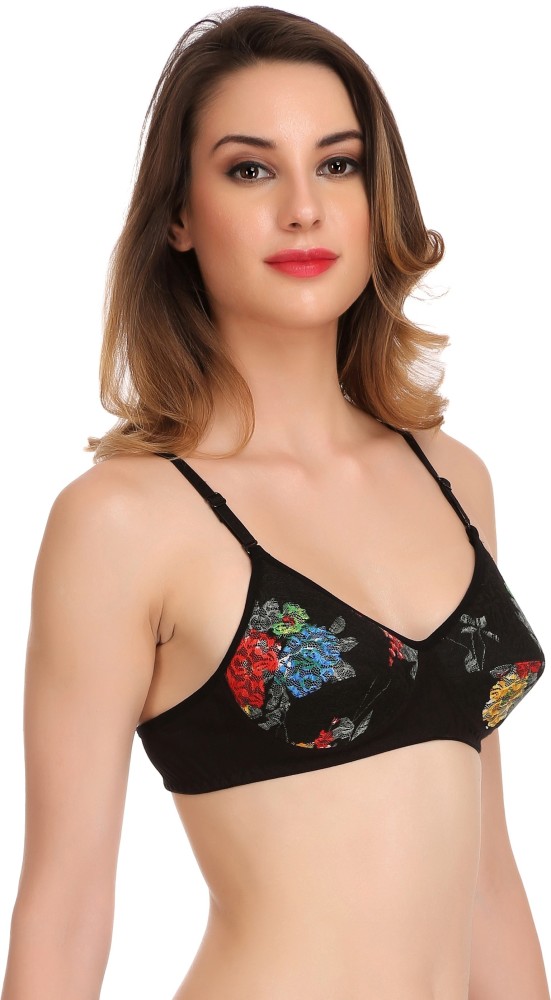 Buy SONARI Olivia Women's Non Padded T-Shirt Bra Black at