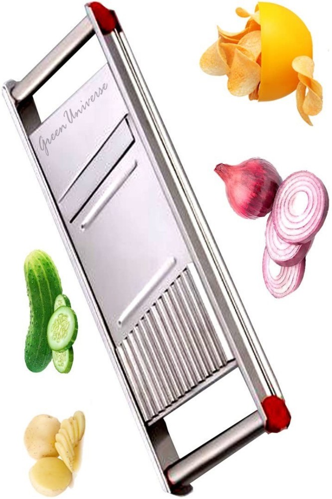 SAFONEX Manual Chips | Potato Chipser / Onion Slicer Cutter | Handy and  Compact Grater Vegetable Slicer