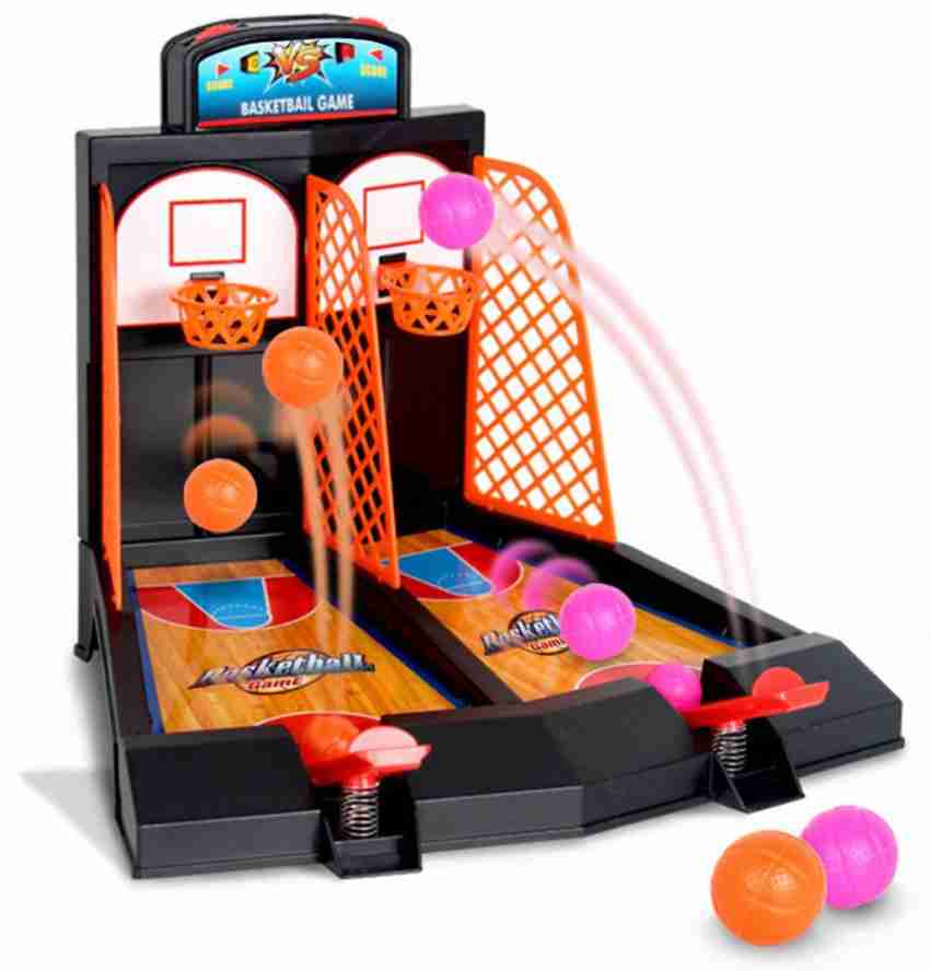 2-Player Desktop Table Basketball Games Classic Basketball Shooting Toy .