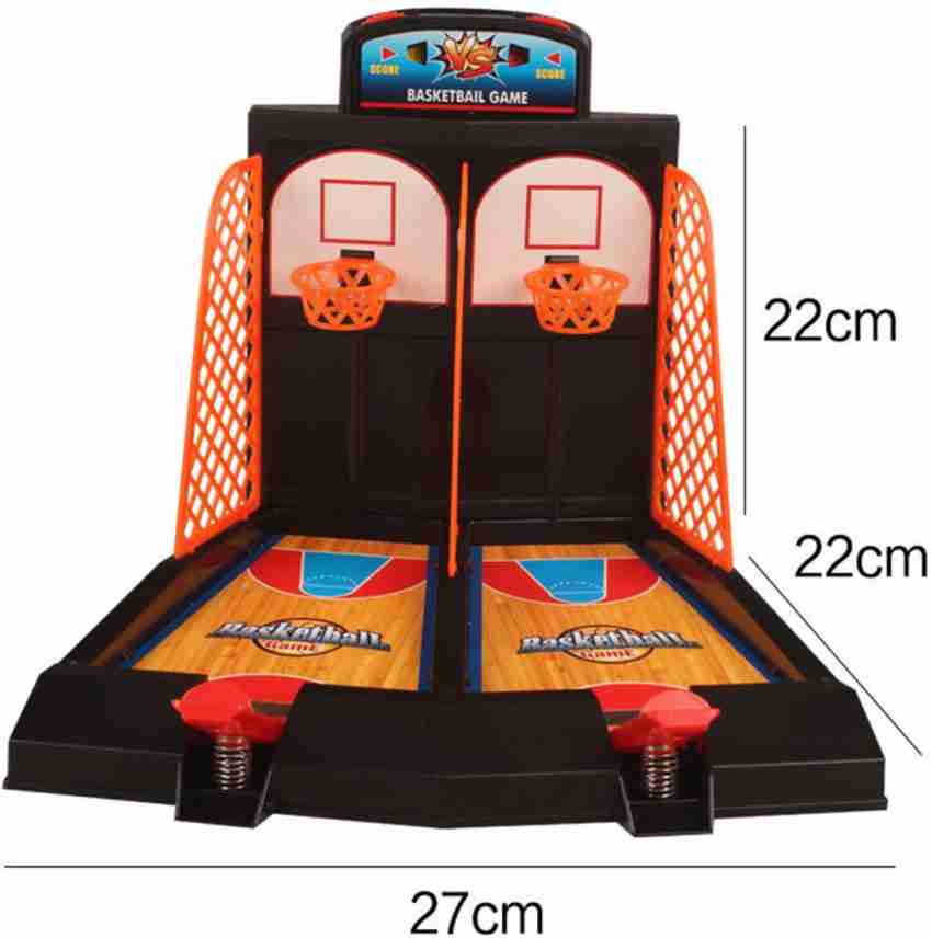 2-Player Desktop Table Basketball Games Classic Basketball Shooting Toy .