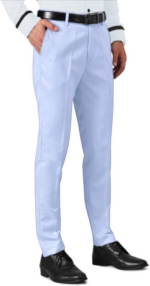 SAM  JACK Relaxed Men Blue Trousers  Buy SAM  JACK Relaxed Men Blue  Trousers Online at Best Prices in India  Flipkartcom