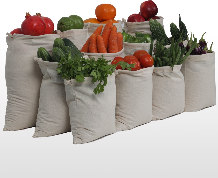 Fridge Storage Mesh Vegetable Bag Produce Storage Nylon Net bag Refrigerator  Fruits Bags Kitchen String Storage