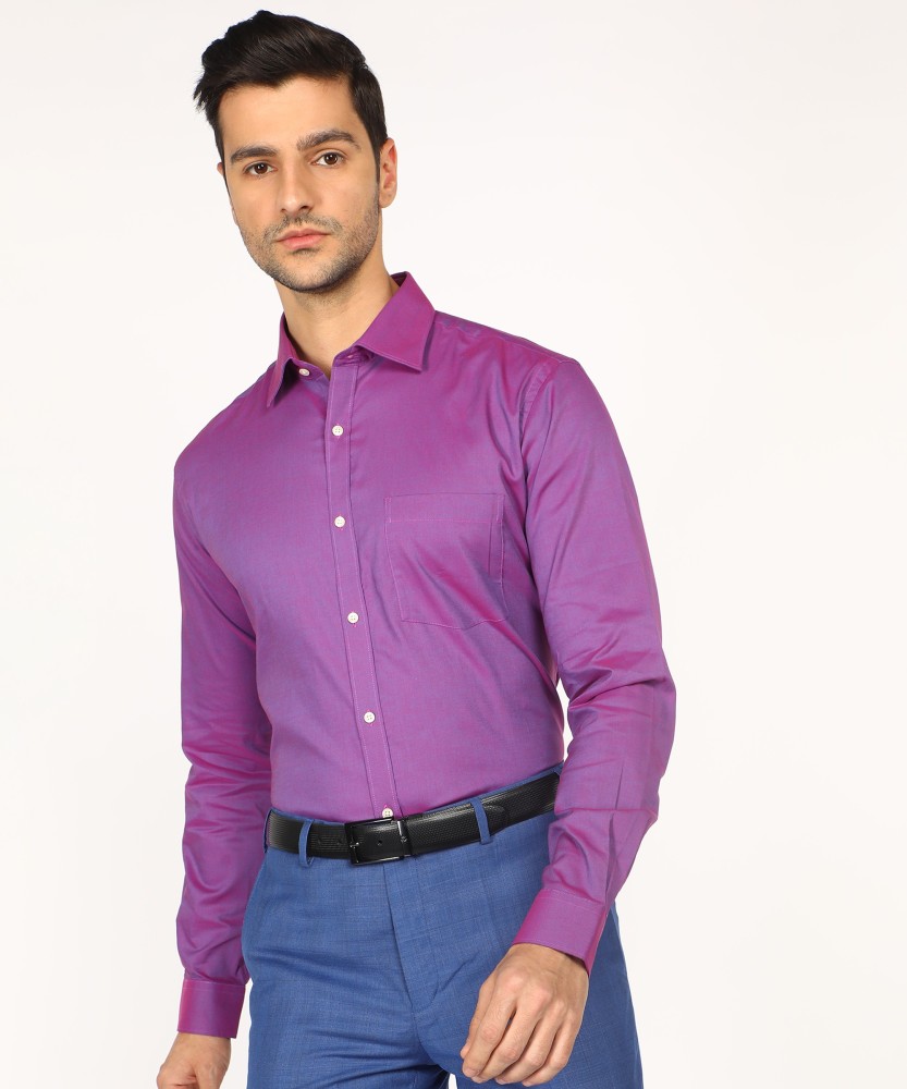 Van Heusen Shirts, Van Heusen Purple Shirt for Men at Vanheusenindia.com