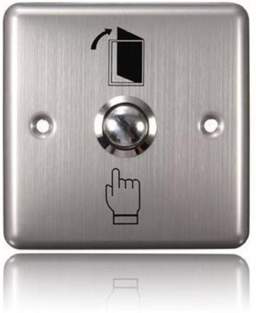 Stainless Steel Push to Exit Lock Release Button, Door Access