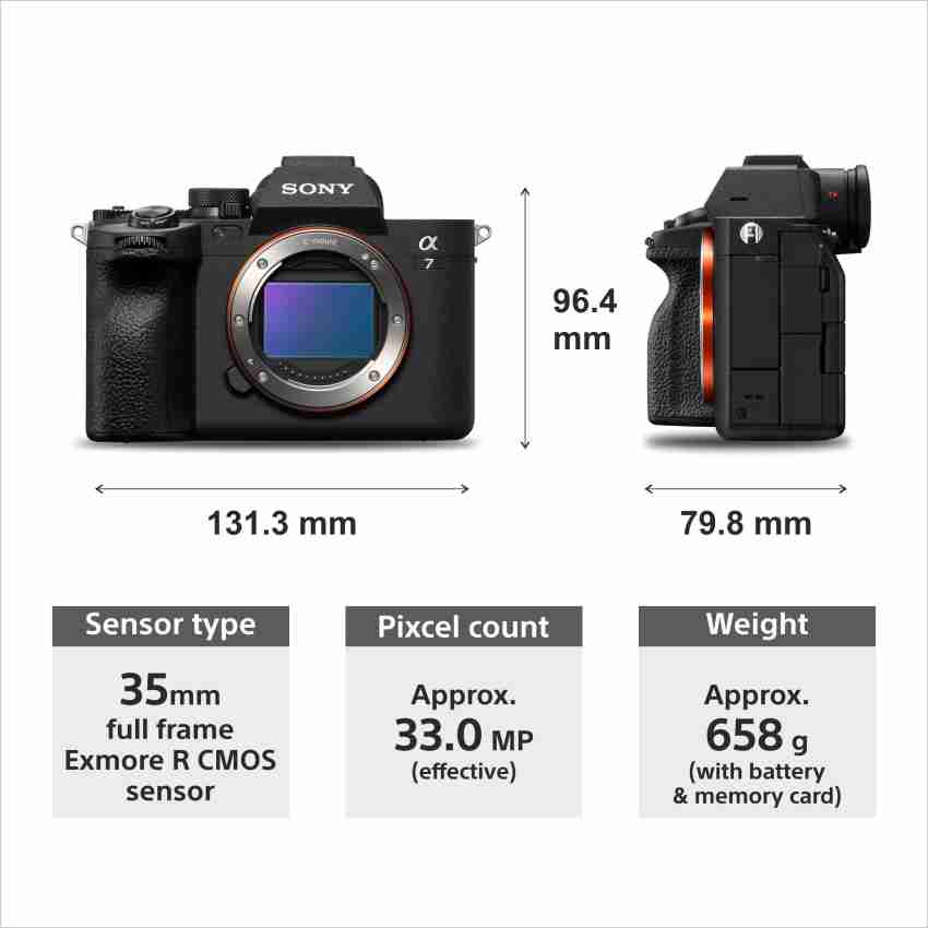 Sony Alpha a7 IV Mirrorless Digital Camera