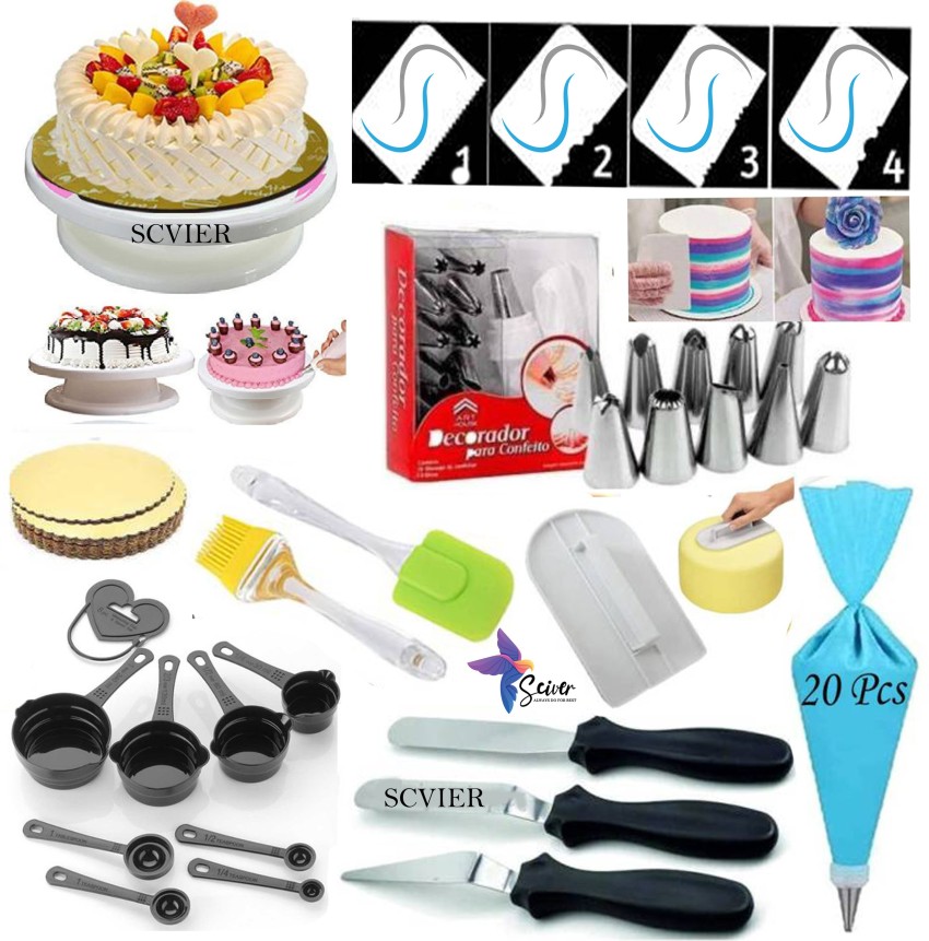 Eco Friendly Small Cooking Cake Tools 5 Pieces Silicone Spatual Kitchen  Utensils Set