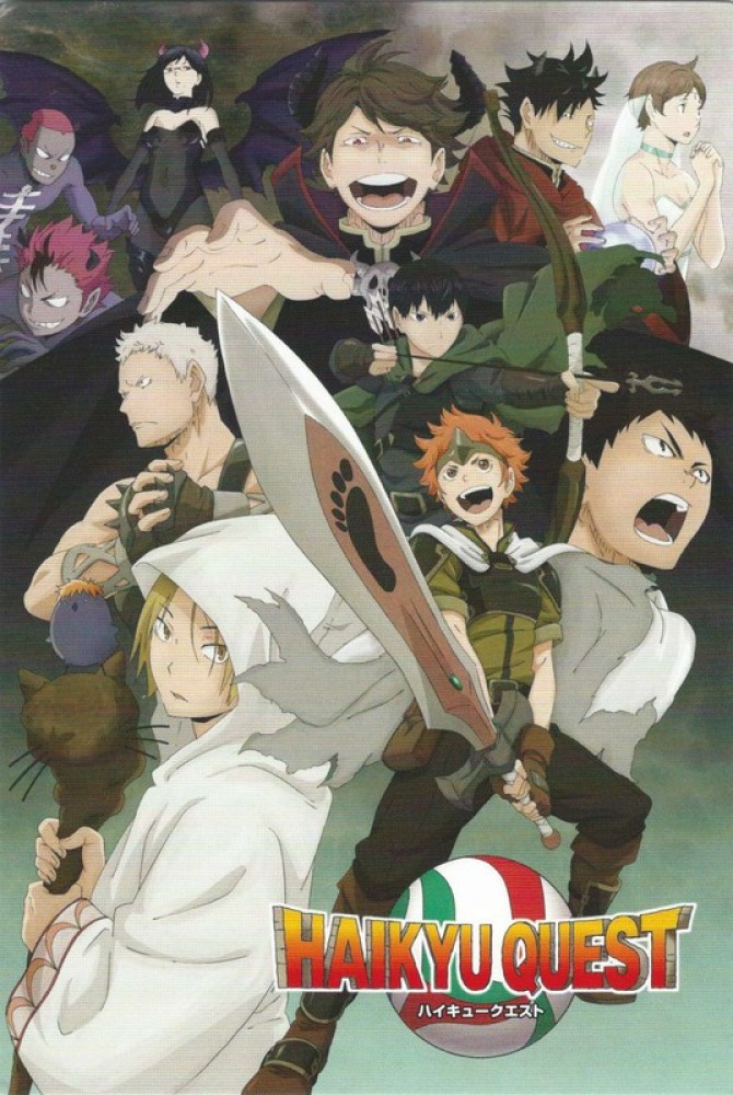 Haikyuu!!, Official Art