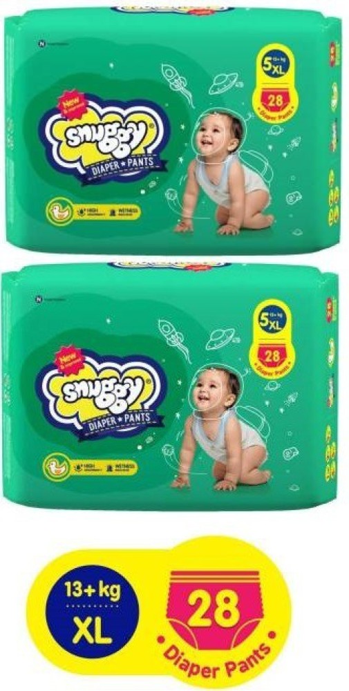 Snuggy Baby Diaper Pants Extra Large Pack of 40 Pcs  YuthakaCart
