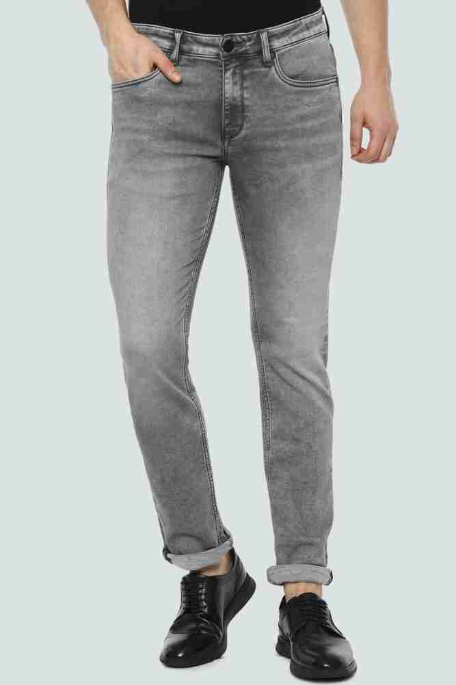 Buy Louis Philippe Jeans Louis Philippe Jeans Men Comfy Tapered Fit  Mid-Rise Plain Woven Flat-Front Chinos at Redfynd