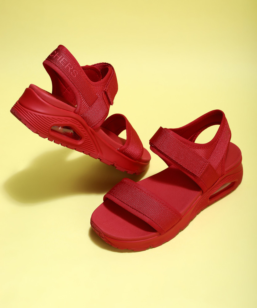 Skechers Women Red Sports Sandals - Buy 