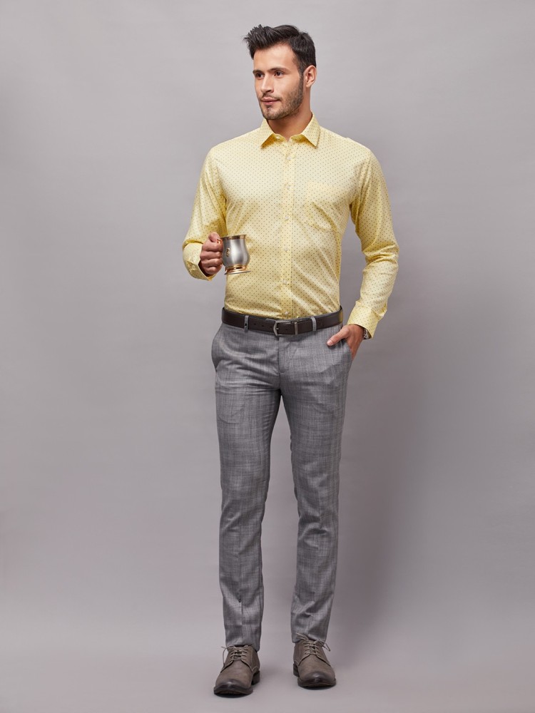 Which color pants suit a yellow shirt  Quora
