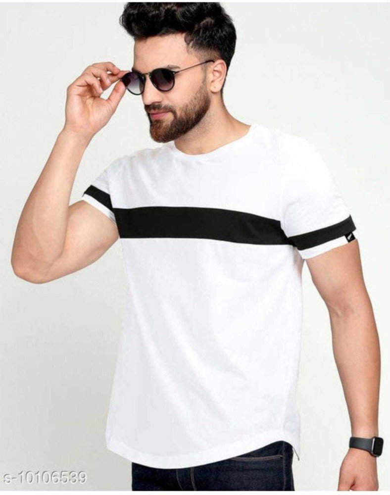 Persuasion Mathis Pak at lægge STAR DESIGN Solid Men Round Neck White T-Shirt - Buy STAR DESIGN Solid Men  Round Neck White T-Shirt Online at Best Prices in India | Flipkart.com