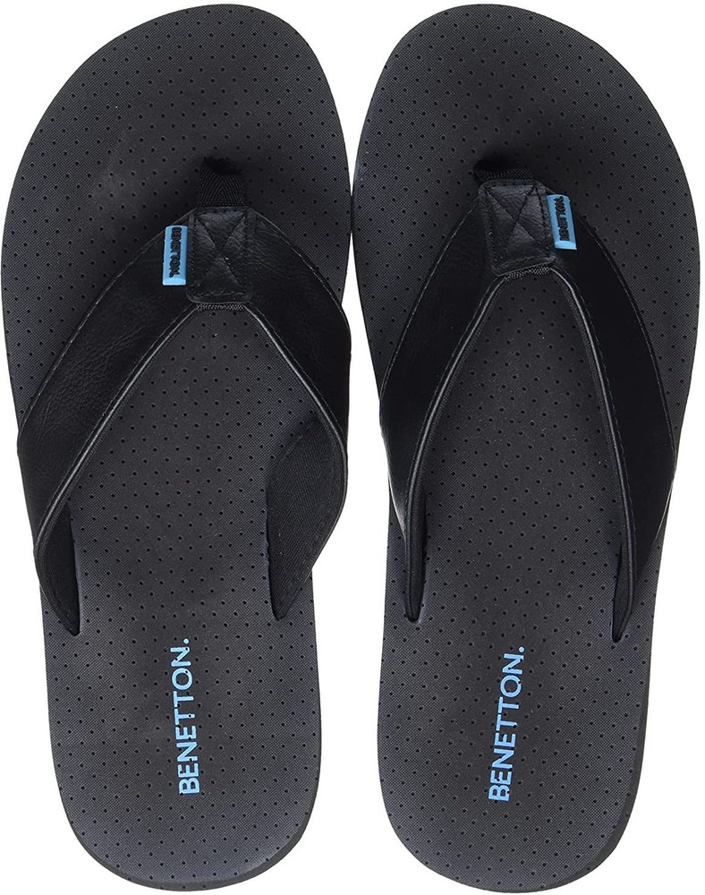 Benetton deals slippers black