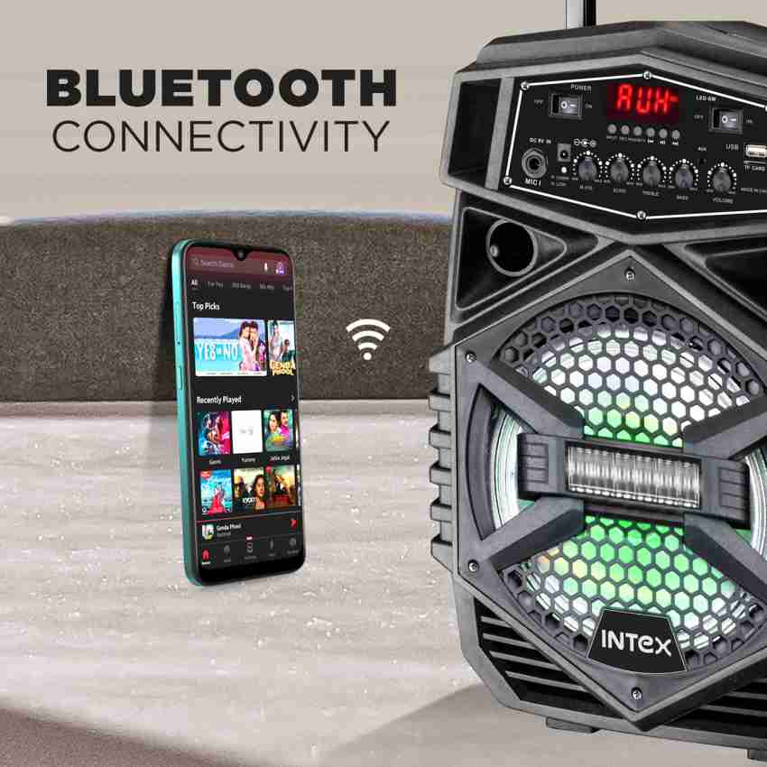 Buy Intex Multimedia Speaker T-301 TUFB 30 W Bluetooth Party Speaker Online  from Flipkart.com