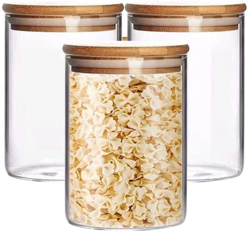 VLKMK Glass Grocery Container - 220 ml Price in India - Buy VLKMK