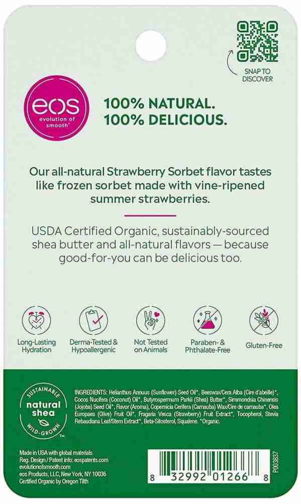 EOS strawberry sorbet lip balm Reviews 2024