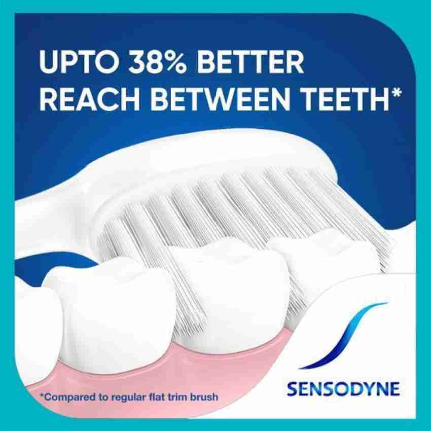 Sensodyne Deep Clean Toothbrush <span class=product-span><p>A soft  toothbrush with microfine filaments bristles that is specially designed to  provide effective interdental cleaning. </p></span>