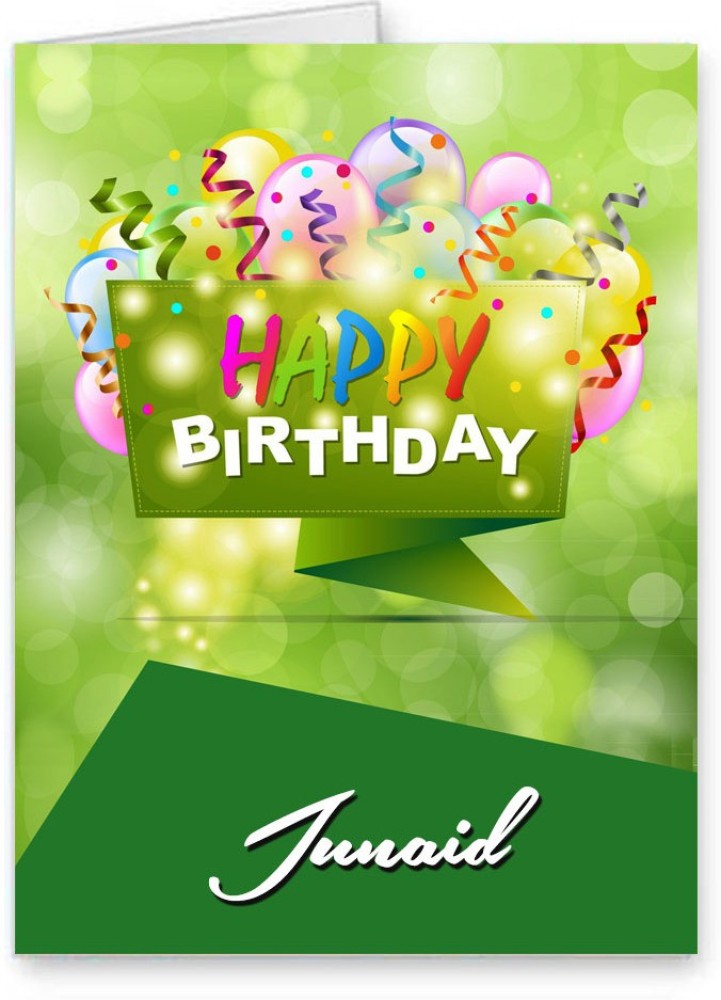 Happy Birthday JUNAID - Video And Images | Birthday cards for brother, Happy  birthday brother, Birthday card with name