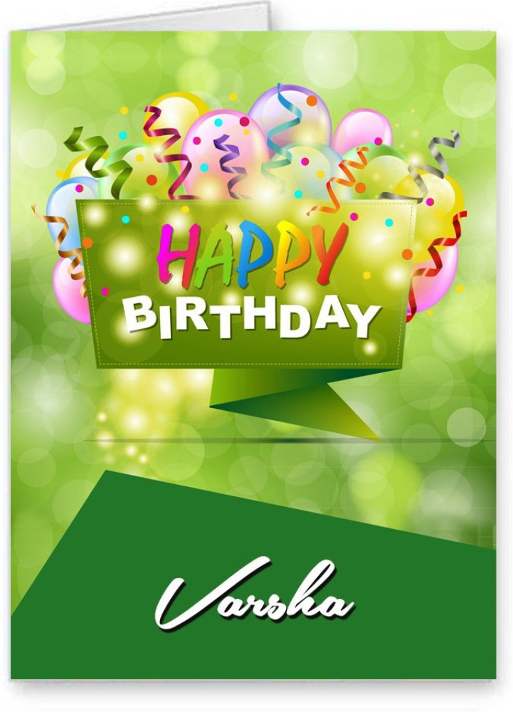 Buy Huppme Happy Birthday Varsha Inner Black Coffee Name Mug Online at Low  Prices in India - Amazon.in