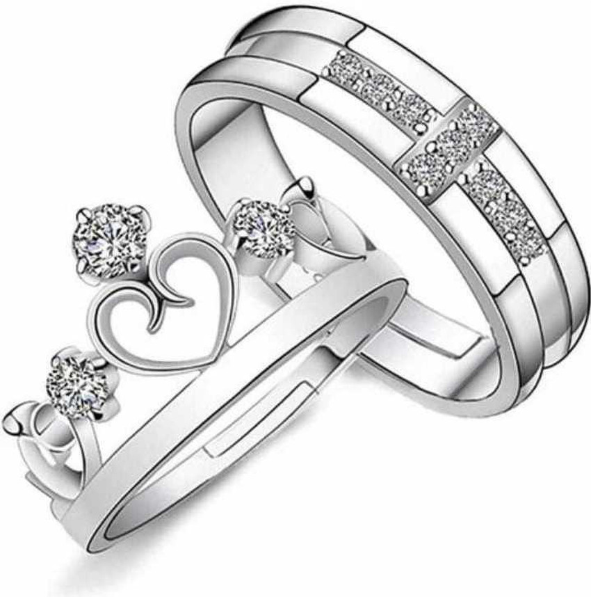 King queen on sale finger ring