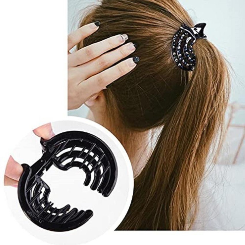 Nulomi Hair Bun Holders partywear stylish elegant hair accessories for  girls and women Hair Clip Price in India  Buy Nulomi Hair Bun Holders  partywear stylish elegant hair accessories for girls and