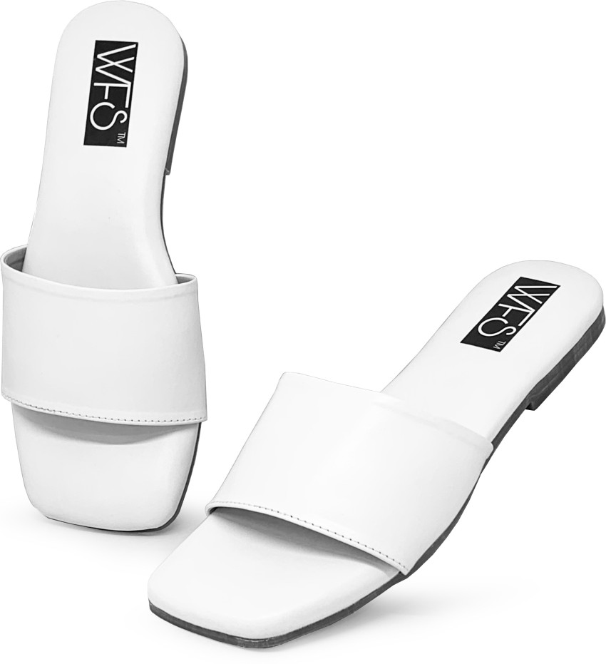 WFS Women White Flats Buy WFS Women White Flats Online at Best Price  Shop Online for Footwears in India