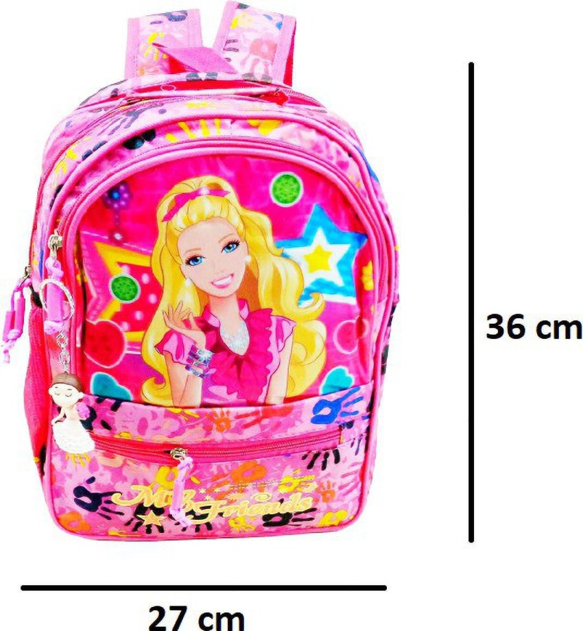 Barbie Bag Soft Material School Bag For Kids Plush Backpack Cartoon Toy