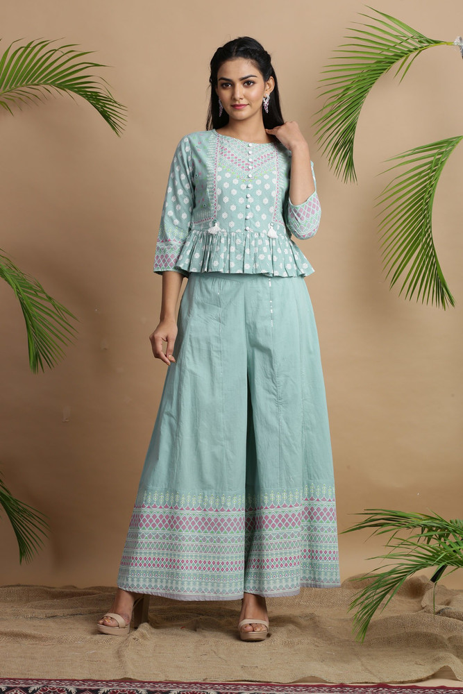 Printed palazzo pants flipkart deals